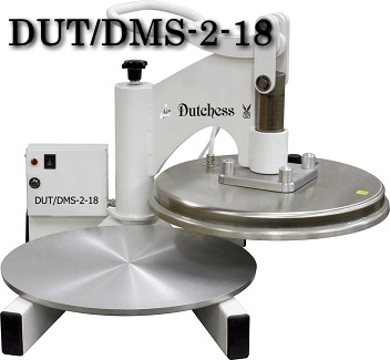 DUT/DMS-2-18 MANUAL PIZZA & TORTILLA DOUGH PRESS