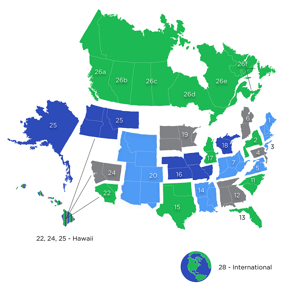 MAFSI Map
